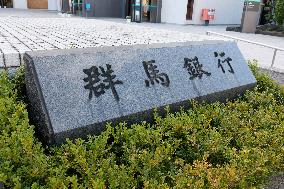 Gunma Bank signboard